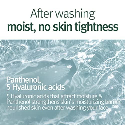 PKY Calming Cleansing Foam with Cica, Tea Tree Extract 3.38 Fl.oz