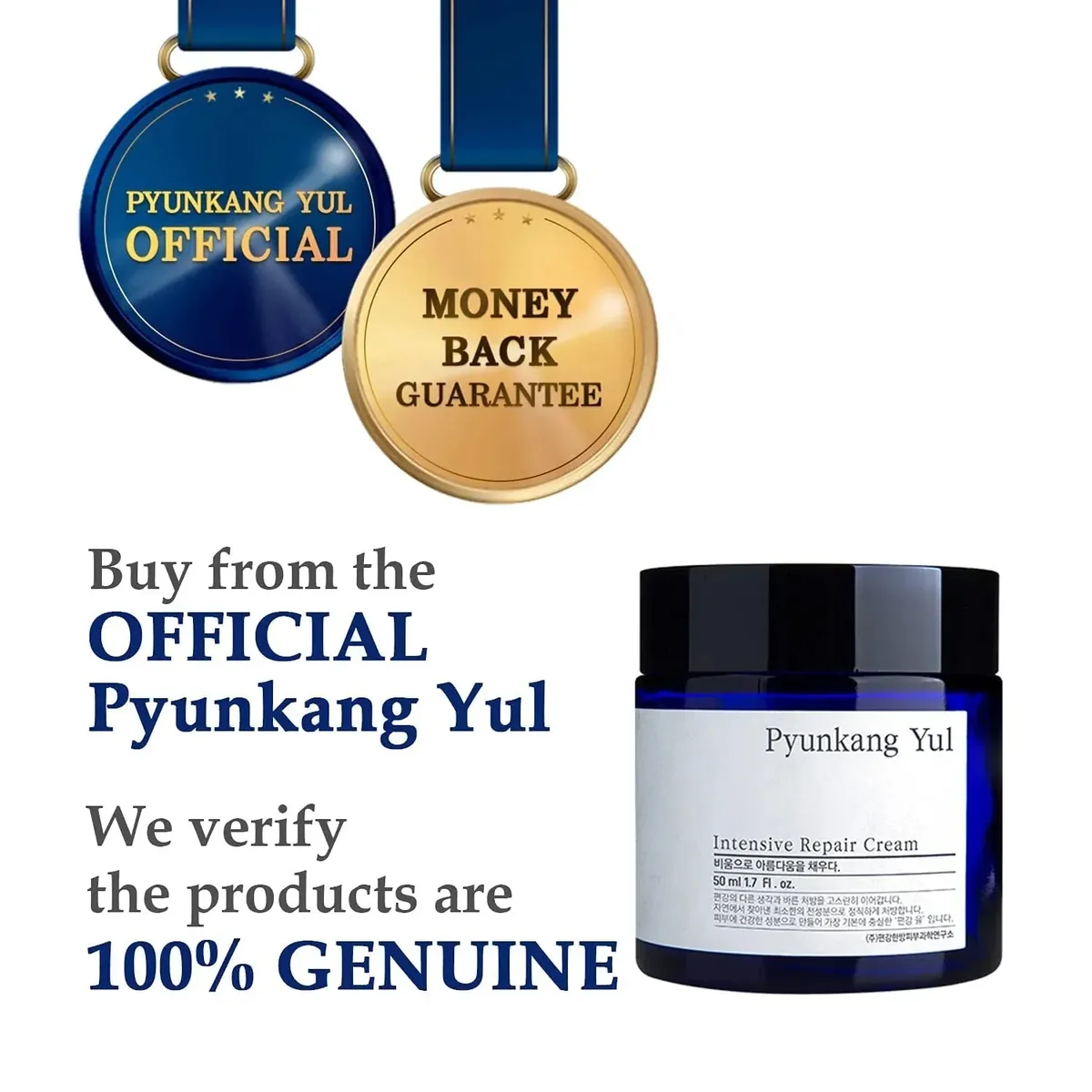 PKY Intensive Repair Cream - Ceramide Moisturizer with Shea Butter & Macadamia Oil