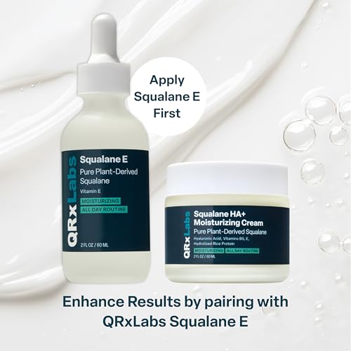Squalane + Hyaluronic Acid Cream - Daily Face Moisturizer
