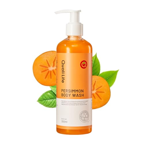 Persimmon Body Wash for Old People Smell, Natural Deodorant Bar Soap