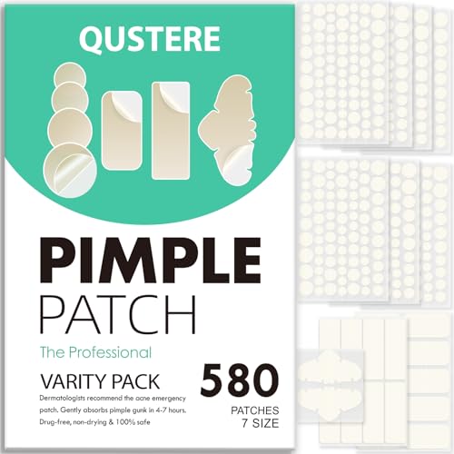 580 Count Large Hydrocolloid Acne Patches