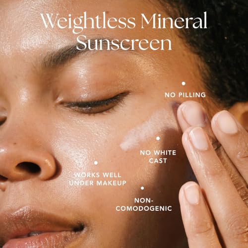RANAVAT Jumbo Mineral Face Sunscreen - Broad-Spectrum SPF 50 Mineral Sunscreen with Zero White Cast - Boosts Radiance & Helps Protect Against Signs of Aging - Safe