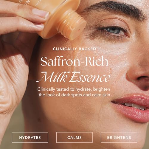 RANAVAT Radiant Ritual Saffron Duo - Brightening Saffron Serum & Mini Brightening Saffron Essence - Hydrating Glow Treatment for Uneven Tone & Luminous Skin