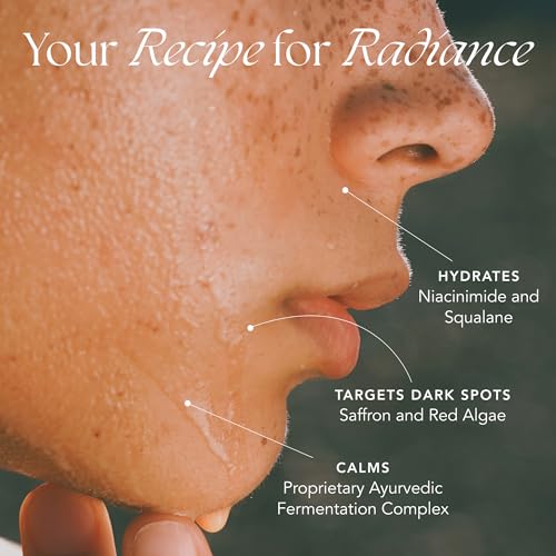 RANAVAT Radiant Ritual Saffron Duo - Brightening Saffron Serum & Mini Brightening Saffron Essence - Hydrating Glow Treatment for Uneven Tone & Luminous Skin