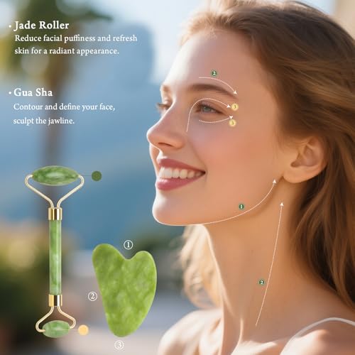 Jade Roller Tools Set