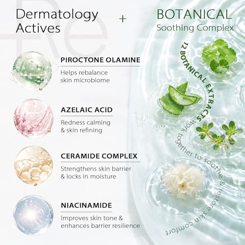 Seborrheic Dermatitis Face Cream: Steroid-Free Formula for Mild Psoriasis – Soothes Rednes