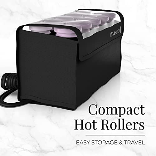 Compact Ceramic Hot Rollers 10-Piece Hair Roller Set