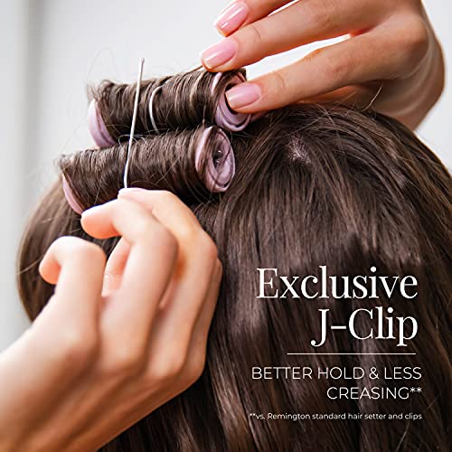 Compact Ceramic Hot Rollers 10-Piece Hair Roller Set
