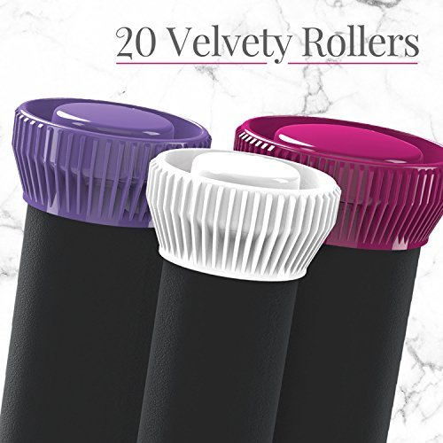 Ionic Conditioning Hot Rollers 20-Piece Hair Roller Set