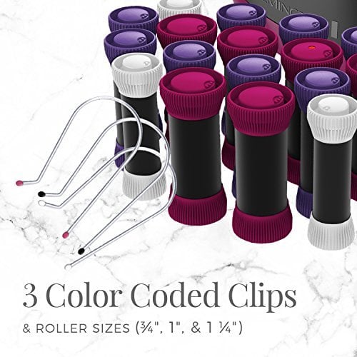 Ionic Conditioning Hot Rollers 20-Piece Hair Roller Set