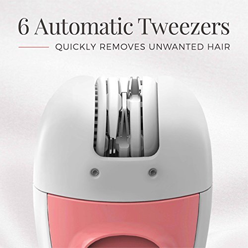 Smooth and Silky Facial Epilator Pink