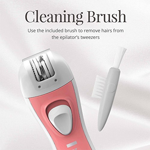 Smooth and Silky Facial Epilator Pink