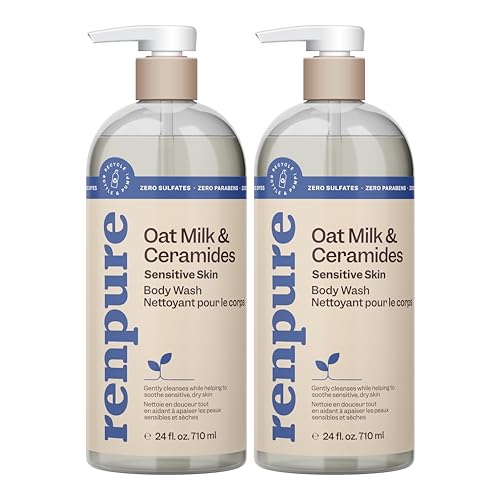 Oat Milk & Ceramides Body Wash Set for Sensitive Skin