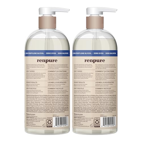 Oat Milk & Ceramides Body Wash Set for Sensitive Skin