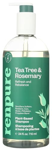 Tea Tree & Rosemary Balancing Shampoo for Oily/Normal Hair 24oz