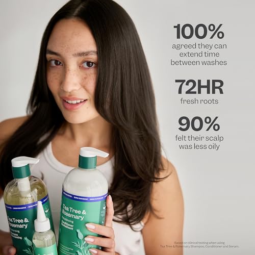Tea Tree & Rosemary Rebalancing Shampoo & Conditioner Set 2x24oz