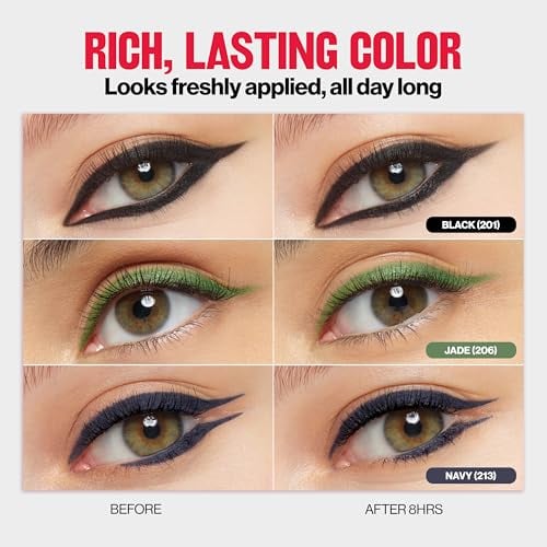ColorStay Pencil Waterproof Eyeliner, 202 Black Brown, 0.01 oz