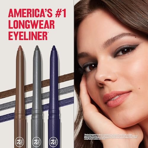 ColorStay Pencil Waterproof Eyeliner, 202 Black Brown, 0.01 oz
