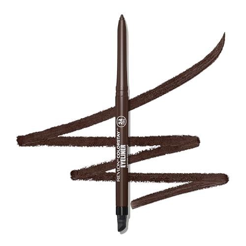ColorStay Pencil Waterproof Eyeliner, 202 Black Brown, 0.01 oz