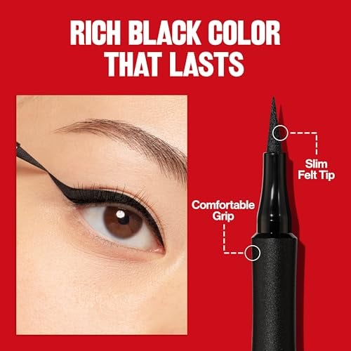 ColorStay Sharp Line Liquid Eyeliner, Blackest Black, 0.04 fl oz