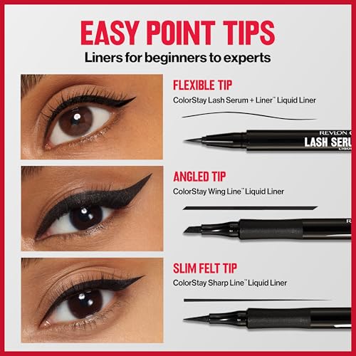 ColorStay Sharp Line Liquid Eyeliner, Blackest Black, 0.04 fl oz