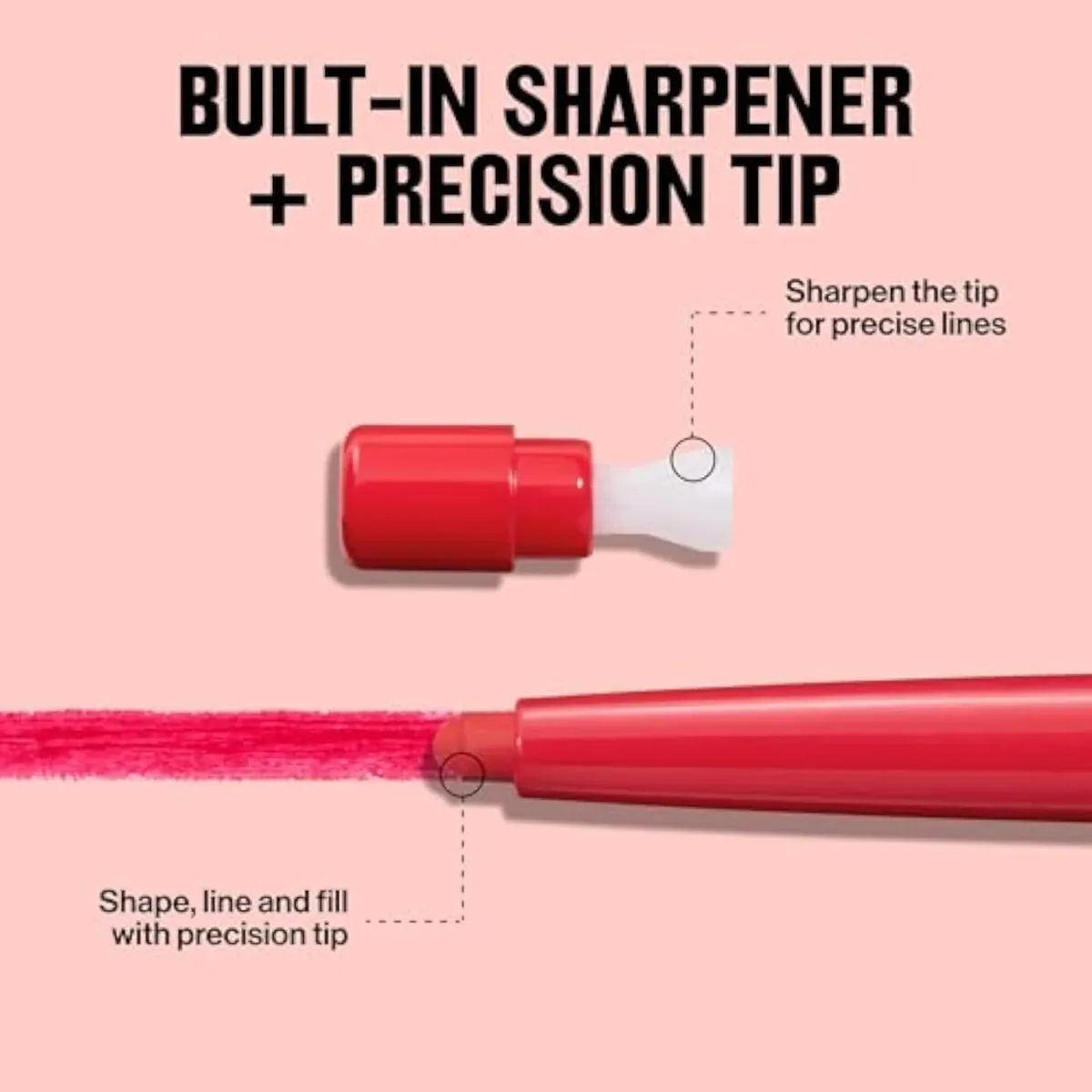 ColorStay Longwear Lip Liner, 655 Rose, 0.01 oz
