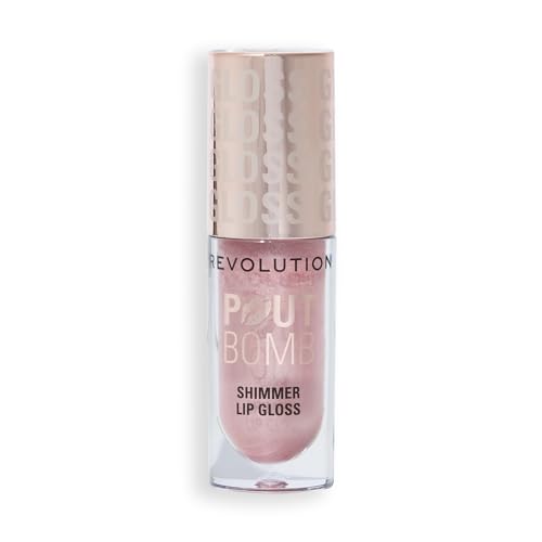 Pout Bomb Shimmer Lip Gloss, Shine Pink