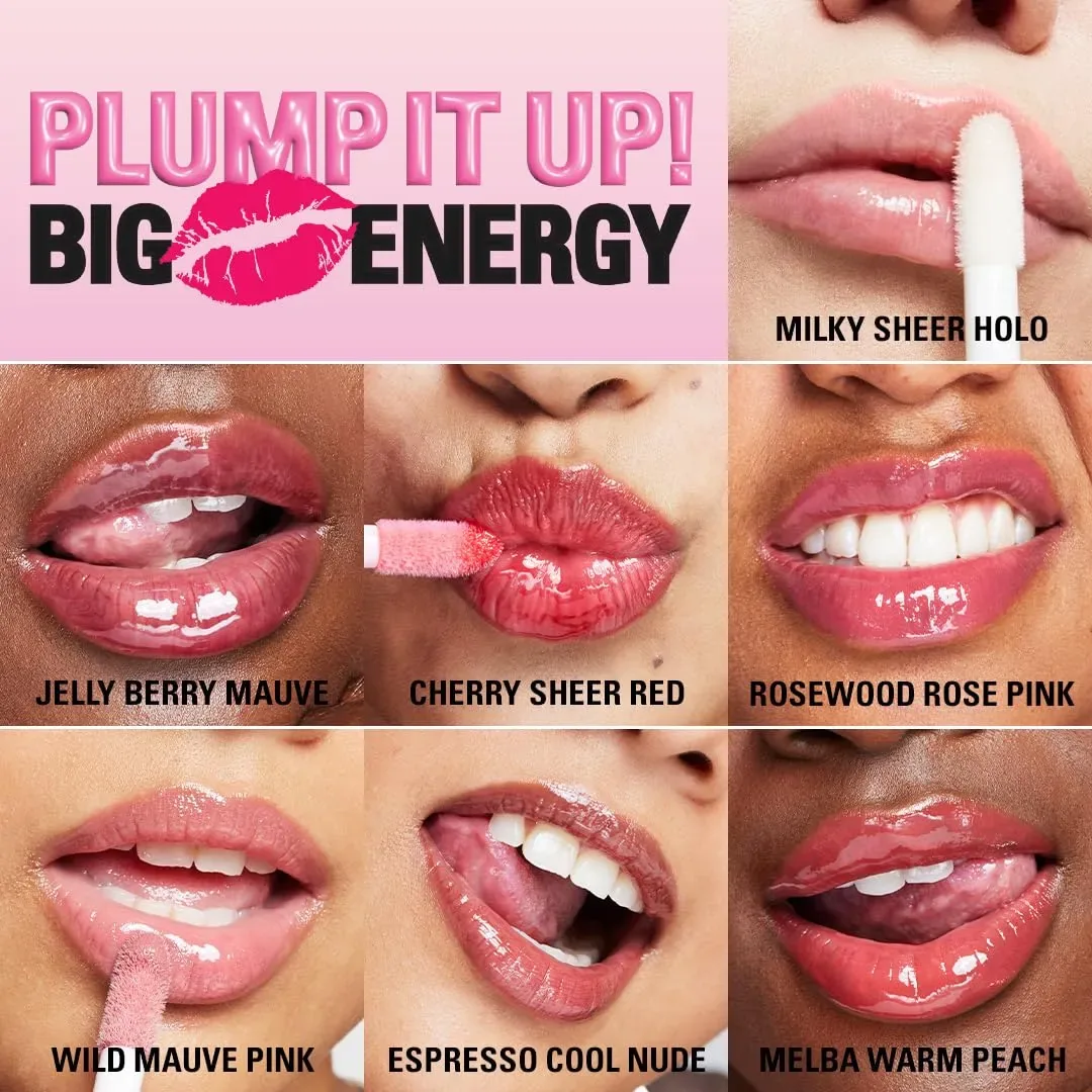 Revolution Glaze Clear Lip Plumping Gloss