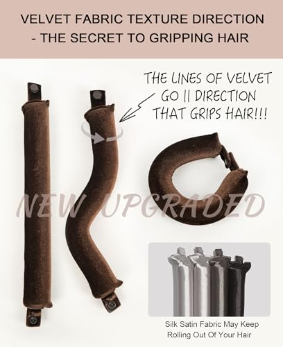 Littles Heatless Curls Overnight Rods - Upgraded Dir