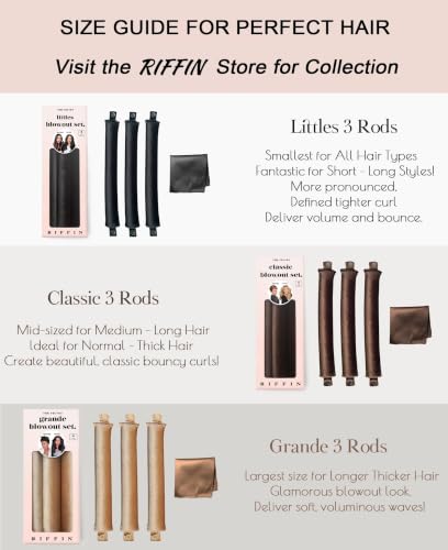 Littles Heatless Curls Overnight Rods - Upgraded Dir