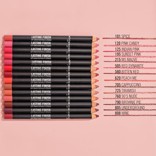 Lasting Finish Lip Liner, 90's Nude