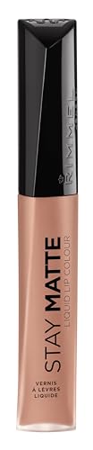 London Stay Matte Liquid Lip Color with Full Coverage Kiss-Proof Waterproof Matte Lipstick Formula that Lasts 12 Hours - 710 Latte To Go, .21oz
