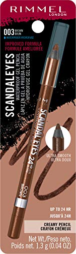 Scandaleyes waterproof gel pencil eyeliner 003 Brown