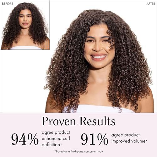 Curl Defining Mousse – Lightweight Foam for Volume & Hydration – Shine & Definition for Ev