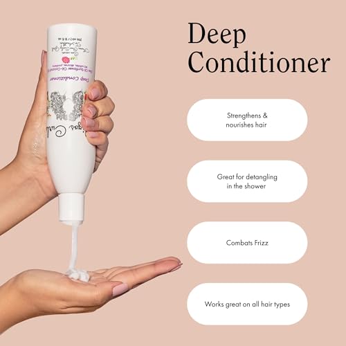 Wash Day Bundle – Hydrating Shampoo & Deep Conditioner Set with Shea Butter for Every Curl