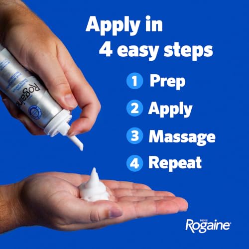 Men's Rogaine 5% Minoxidil Topical Foam