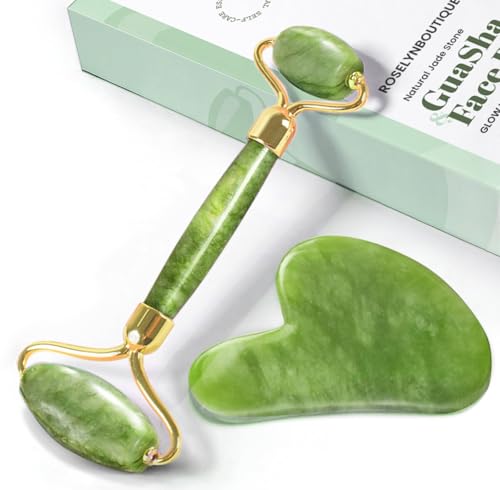 Jade Roller and Gua Sha Set