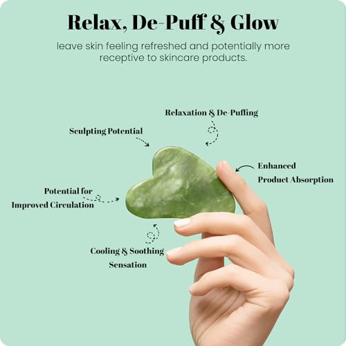 Jade Roller and Gua Sha Set