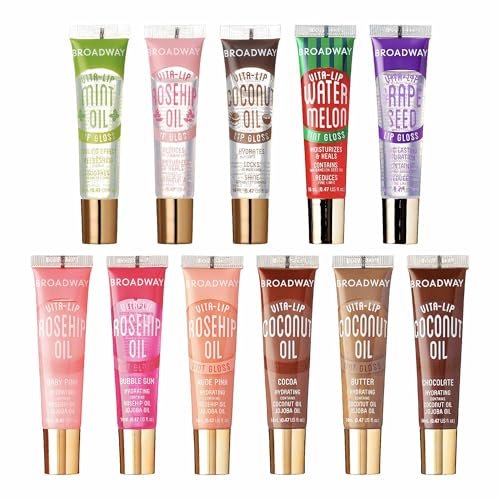 Broadway Vita-Lip Gloss Set, 11 Pack