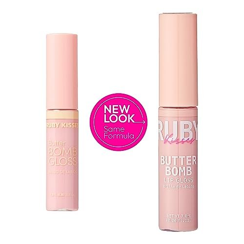 Butter Bomb Lip Gloss, High-Shine Non-Sticky Hydrating Plumping