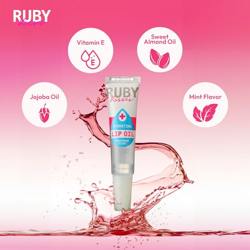 Hydrating Clear Lip Oil Treatment Gloss (6 Pack)