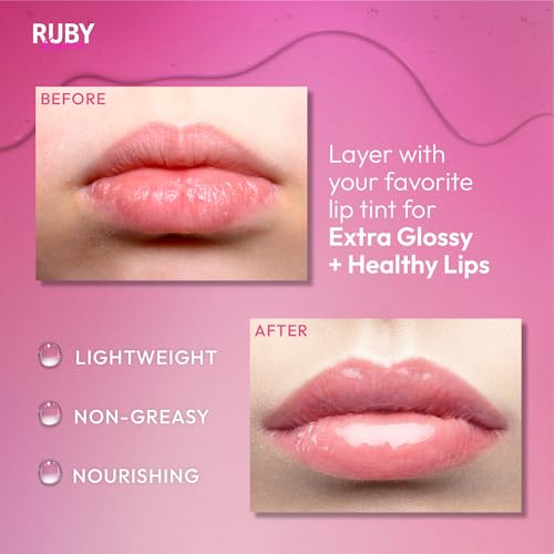 Hydrating Clear Lip Oil Treatment Gloss (6 Pack)