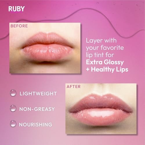 Hydrating Clear Lip Oil Treatment Gloss (6 Pack)