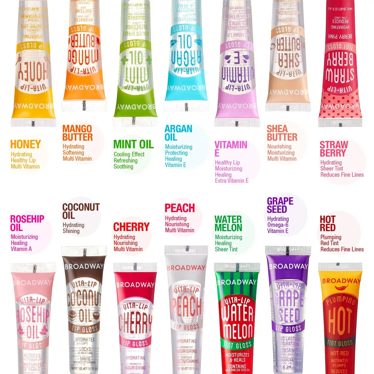 Mango Butter Lip Gloss 3-Pack