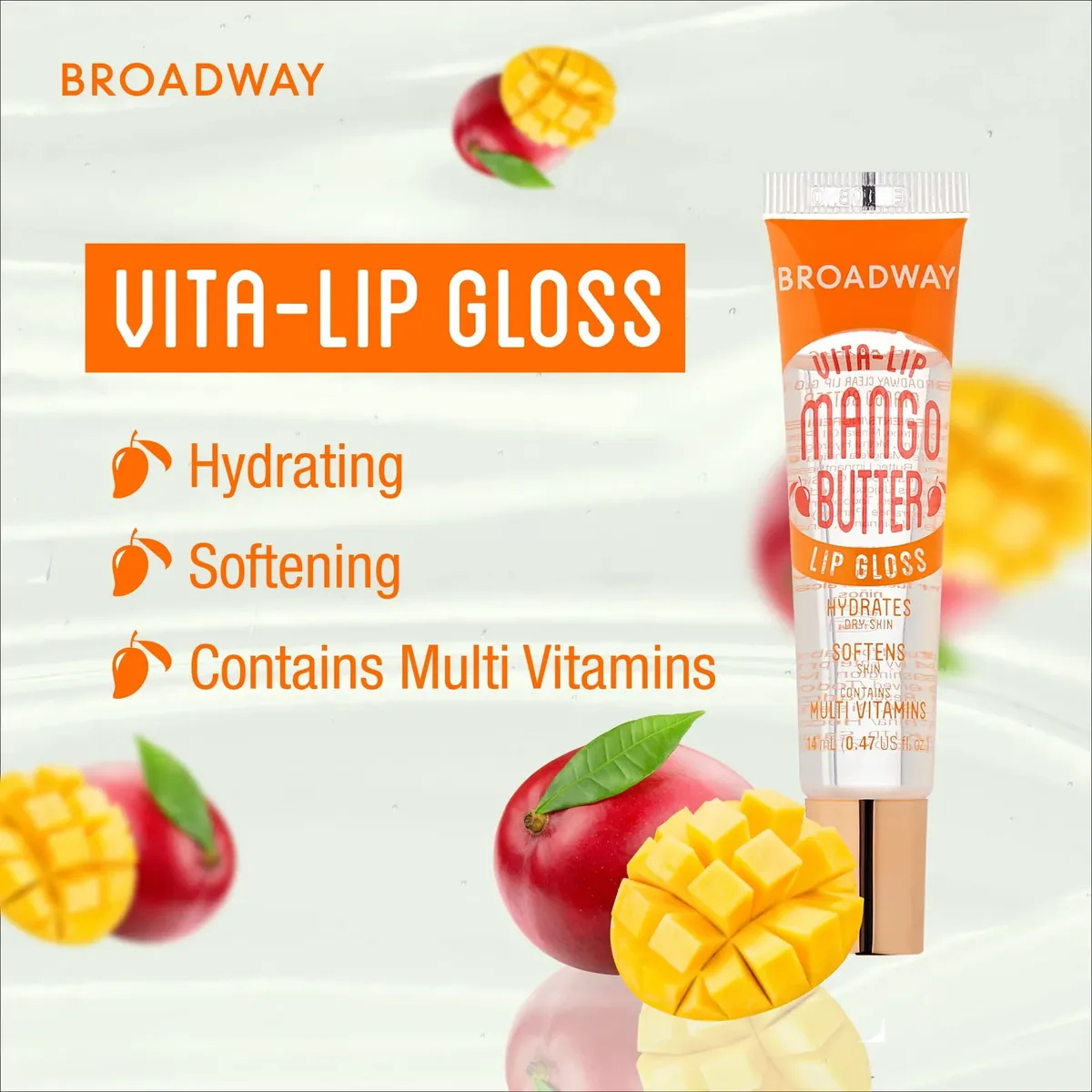 Mango Butter Lip Gloss 3-Pack
