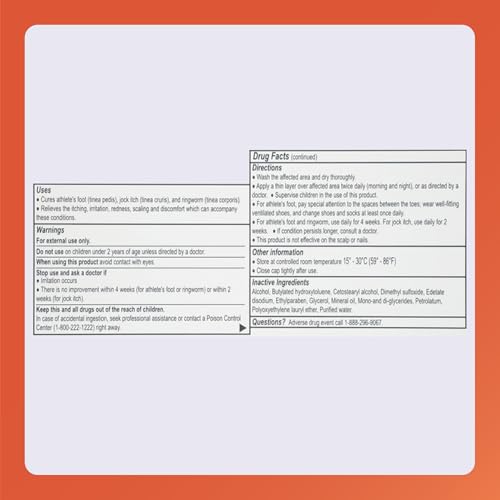 Rugby Clotrimazole Antifungal Cream 1% - Treatment Cream - Helps Provide Soothing Itchy Sk
