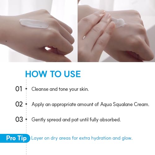 Pore Refining Moisturizer for Dry & Sensitive Skin – Squalane Hydrating Face Cream