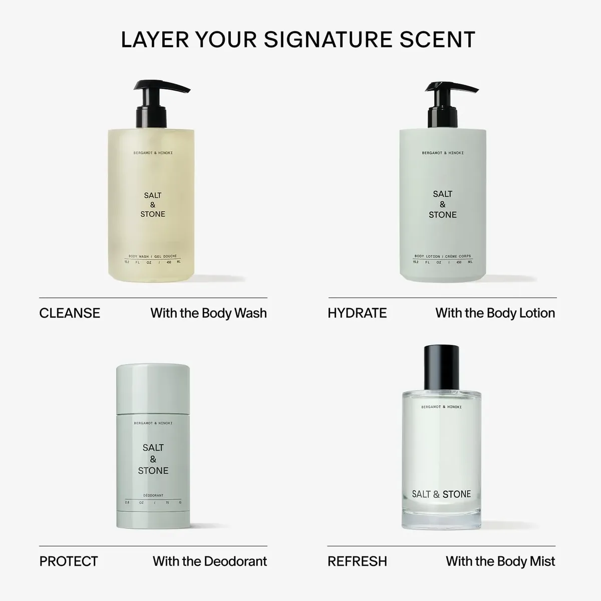 Bergamot & Hinoki Body Wash