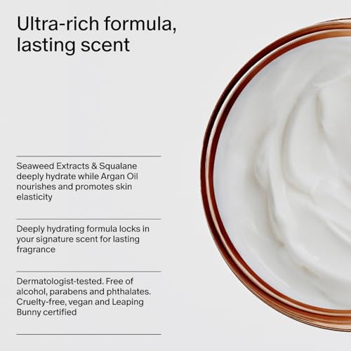 Body Cream for Dry Skin Women & Men Saffron & Cedar