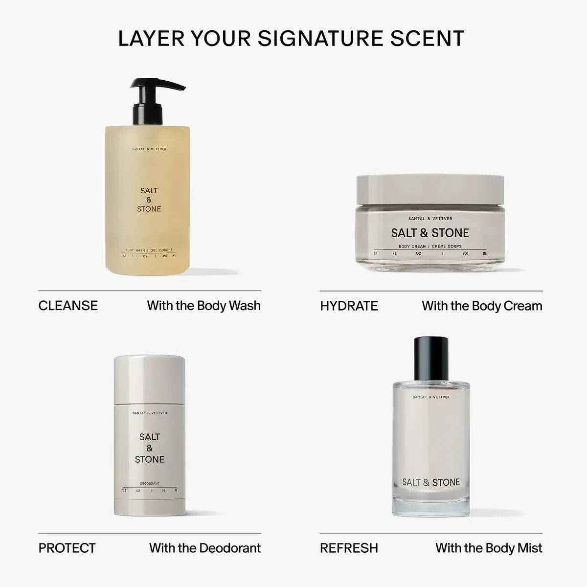 Body Cream – Saffron & Cedar with Seaweed Extracts, Spirulina & Squalane